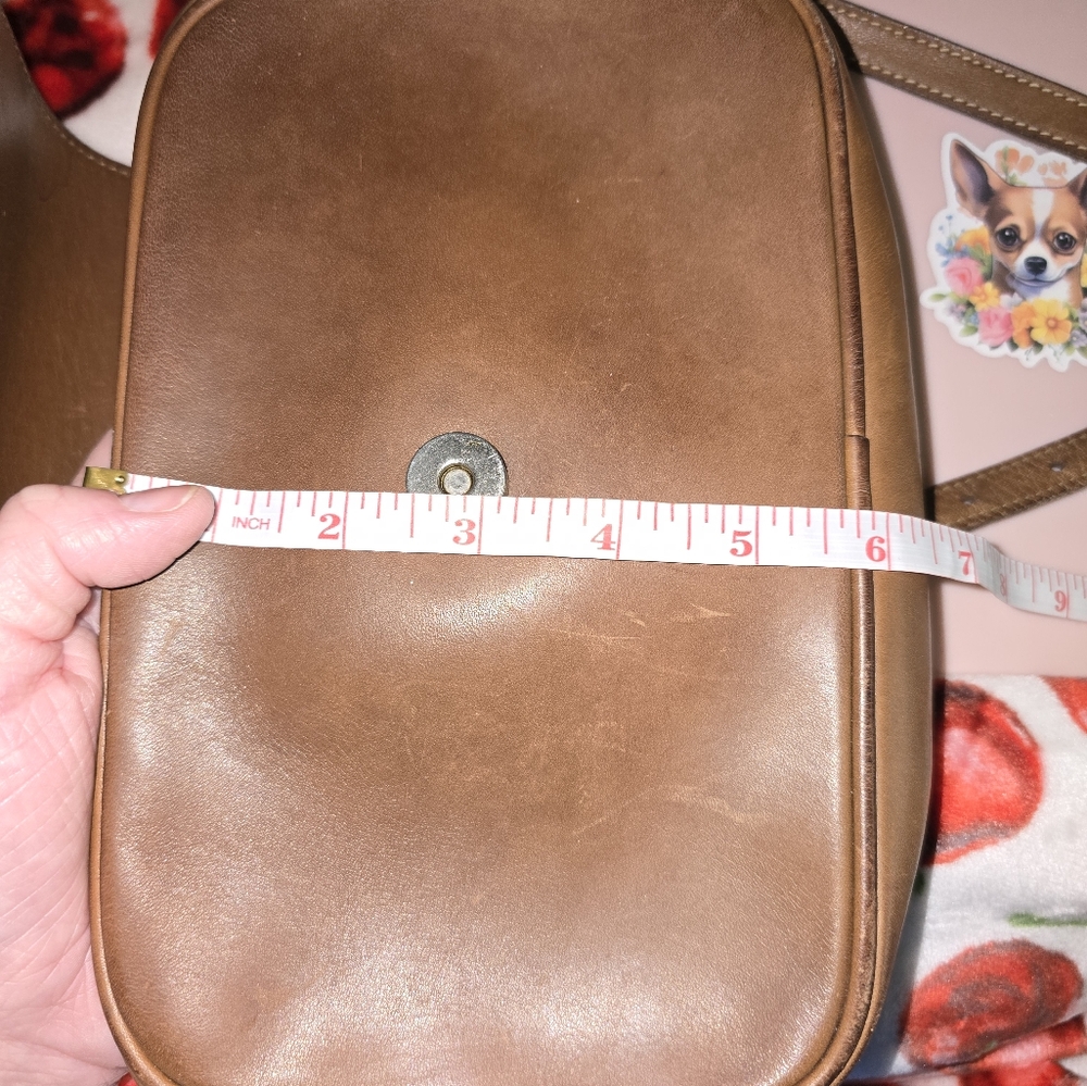 GHURKA MARLEY HODGSON NO.110 ESSEX Brown Leather Shoulder bag Vintage - Picture 14 of 15